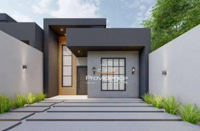 Casa com 3 dormitórios à venda, 76 m² por r$ 455.000 - universitário - cascavel/pr