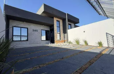 Casa com 2 dormitórios à venda, 74 m² por r$ 490.000 - tropical 3 - cascavel/pr