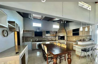 Casa com 5 dormitórios para alugar, 400 m² por r$ 9.600,00/mês - country - cascavel/pr