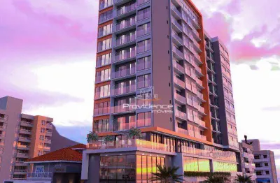 Apartamento com 1 dormitório à venda, 32 m² por r$ 373.639,90 - centro - cascavel/pr