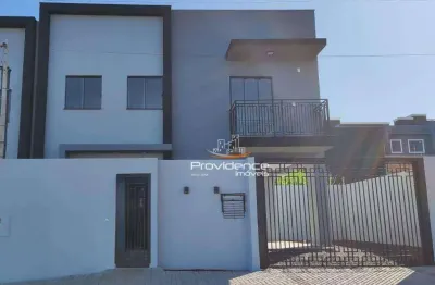 Sobrado com 3 dormitórios à venda, 92 m² por r$ 440.000,00 - florais do parana - cascavel/pr