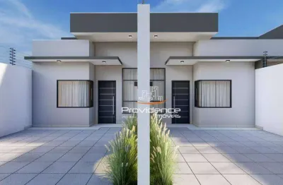 Casa com 2 dormitórios à venda, 60 m² por r$ 379.000,00 - florença - cascavel/pr