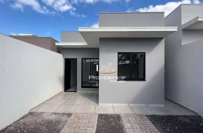 Casa com 2 dormitórios à venda, 61 m² por r$ 320.000 - montreal - cascavel/pr