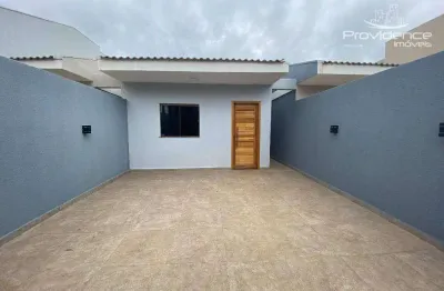 Casa com 3 dormitórios à venda, 75 m² por r$ 549.000,00 - pioneiros catarinenses - cascavel/pr