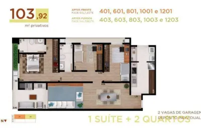 Apartamento duplex com 3 dormitórios à venda, 218 m² por r$ 1.549.082,20 - cancelli - cascavel/pr