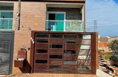 Sobrado com 3 dormitórios à venda, 230 m² por r$ 550.000,00 - montreal - cascavel/pr