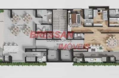 Apartamento à venda, com vista para lago municipal caraveli, cascavel - pr