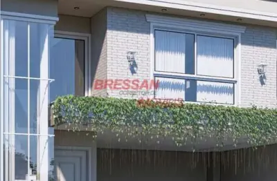 Sobrado no condomínio firenze com 236.86m2  superior   1 suíte master com closet