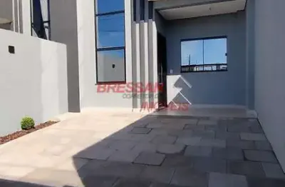 Casa à venda, com pe direito duplo e edícula florais do paraná, cascavel - pr
