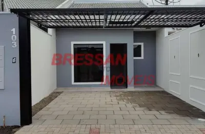 Casa com 3 quartos parcelado em até 24 entrada   jd alvorada  em cascavel pr