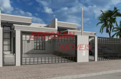 Casa à venda com 80 m  com lote 7.20x 25 m , parque verde, cascavel - pr