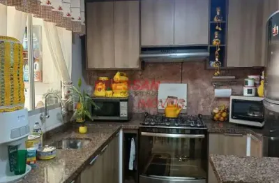 Casa com dois quartos em condomínio com mobília completa na av piquiri