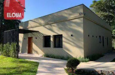 Casa com 3 dormitórios, 405 m² - venda por r$ 4.500.000,00 ou aluguel por r$ 28.449,18/mês - estancia parque de atibaia - atibaia/sp