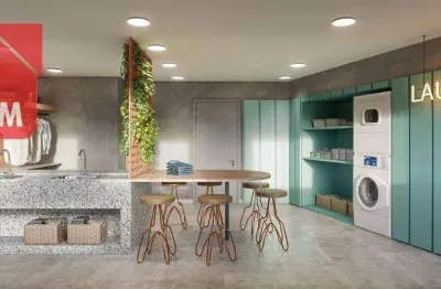 Studio com 1 dormitório à venda, 28 m² por r$ 309.000,00 - vila romana - são paulo/sp