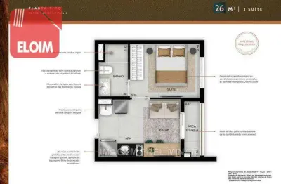 Studio à venda, 26 m² por r$ 227.000,00 - pirituba - são paulo/sp