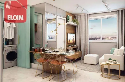 Apartamento com 2 dormitórios à venda, 34 m² por r$ 274.000,00 - lapa de baixo - são paulo/sp