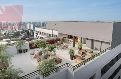 Apartamento com 2 dormitórios à venda, 37 m² por r$ 296.815,07 - água branca - são paulo/sp