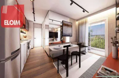 Apartamento com 1 dormitório à venda, 35 m² por r$ 509.646,46 - pompeia - são paulo/sp