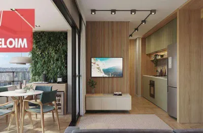 Apartamento com 1 dormitório à venda, 29 m² por r$ 262.699,75 - centro - são paulo/sp