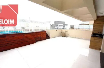 Cobertura com 3 dormitórios para alugar, 189 m² por r$ 12.400,81/mês - água branca - são paulo/sp