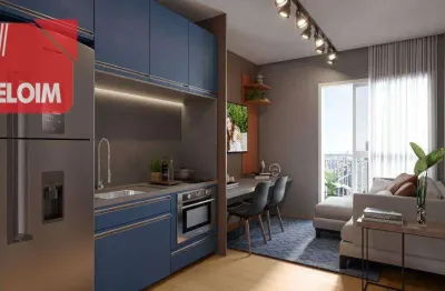 Apartamento com 2 dormitórios à venda, 35 m² por r$ 350.000,00 - vila romana - são paulo/sp