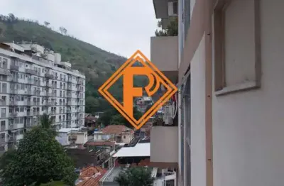 Apartamento para venda em rio de janeiro, riachuelo, 2 dormitórios, 1 banheiro, 1 vaga