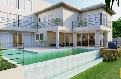 Casa nova no Condomínio Porto Atibaia em Atibaia SP.  5 suítes, área gourmet,  piscina, espaço gramado