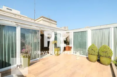 Cobertura Duplex 346m², toda reformada, 3 suites, no miolinho do Jardins, excelente localização [Pronto para Morar]