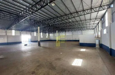 Barracão para locação com 2.000 m², com 5 docas, próximo a rodovia whashington luiz.
