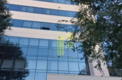 Sala para locação no iguatemi business, vista linda, face sombra.
