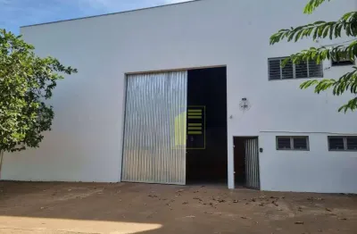 Barracão para locação de 900 m² com mezanino, próximo da vicinal de shimist.