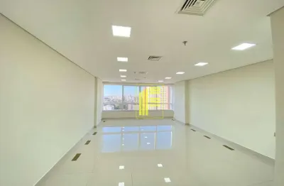 Sala em prédio comercial para locação ( navarro building ) 47m², 01 vaga, recepção.