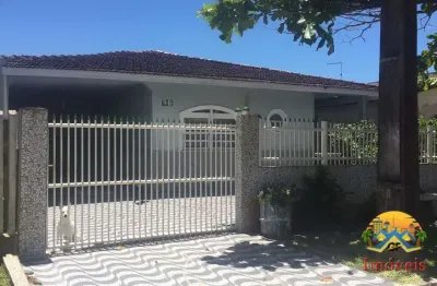 Casa de alvenaria vende-se - averbada e escriturada - matinhos balneário solymar r$450mil