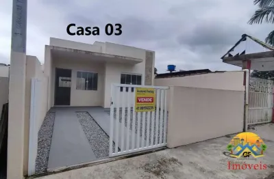 R$230mil - casa à venda em matinhos/pr próximo colégio luiz carlos. financiável
