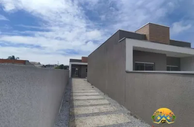 Venda de casa nova em matinhos/pr -balneário riviera -  r$299mil