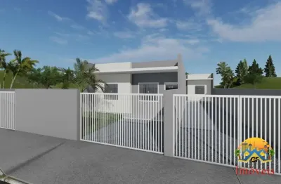Lançamento em matinhos - casa 2 quartos - aceita financiamento – matinhos/pr