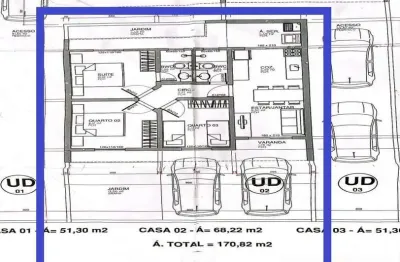 Casa com 3 quartos à venda na Rua 15, Saint Etiene, Matinhos