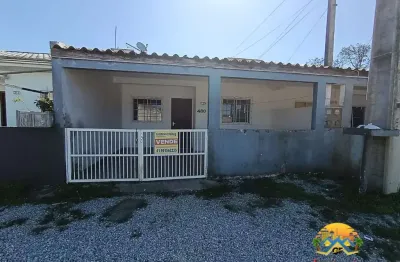 À venda balneário riviera 600 metros do mar, casa 2 quartos em matinhos/pr