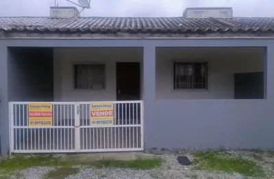 À venda balneário riviera 600 metros do mar, casa 2 quartos em matinhos/pr