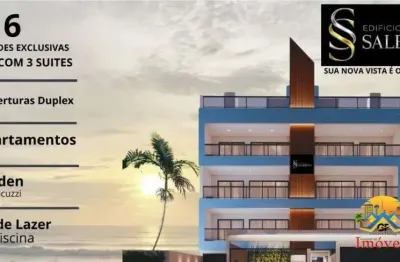 Apartamento lançamento - edifício salerno - balneário caravelas/matinhos/pr