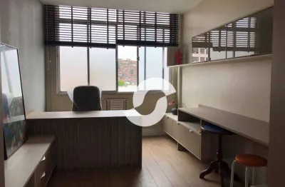 Apartamento com 1 dormitório à venda, 31 m² por r$ 180.000,00 - centro - niterói/rj