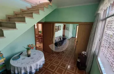 Casa com 4 dormitórios à venda, 214 m² por r$ 795.000,00 - centro - niterói/rj