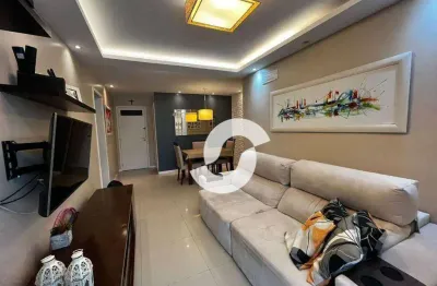 Apartamento à venda, 96 m² por r$ 850.000,00 - santa rosa - niterói/rj