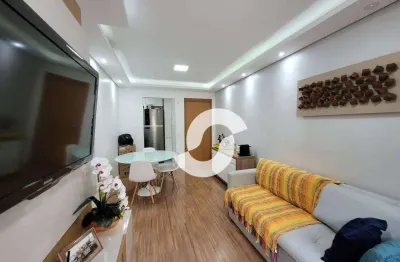 Apartamento com 3 dormitórios à venda, 70 m² por r$ 340.000,00 - rio do ouro - são gonçalo/rj