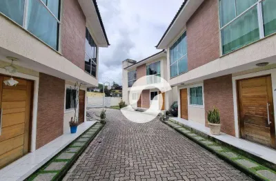 Casa semi-mobiliada com 2 dormitórios à venda, 65 m² por r$ 430.000 - itaipu - niterói/rj