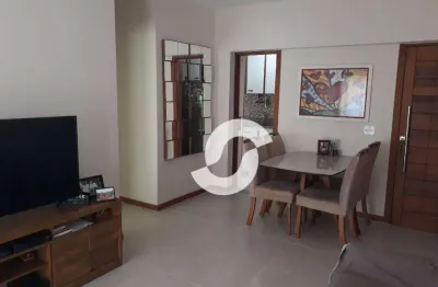 Apartamento com 2 dormitórios à venda, 85 m² por r$ 495.000,00 - santa rosa - niterói/rj