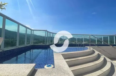 Apartamento com 2 dormitórios à venda, 73 m² por r$ 600.000,00 - itaipu - niterói/rj
