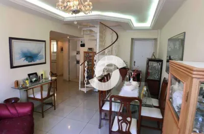Cobertura com 2 dormitórios à venda, 128 m² por r$ 850.000,00 - icaraí - niterói/rj