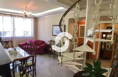 Cobertura com 2 dormitórios à venda, 128 m² por r$ 850.000,00 - icaraí - niterói/rj