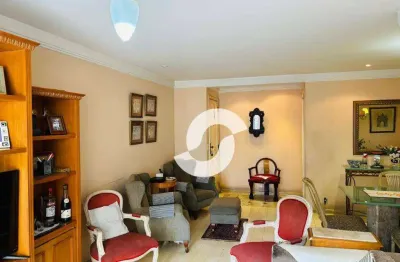 Apartamento com 3 dormitórios à venda, 123 m² por r$ 880.000,00 - icaraí - niterói/rj